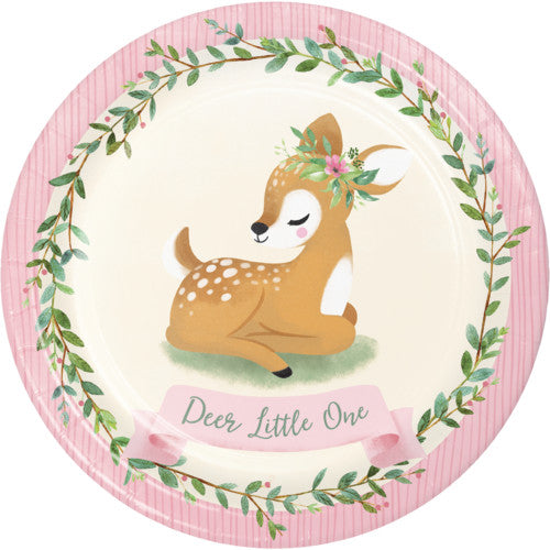 Deer dinner outlet plates