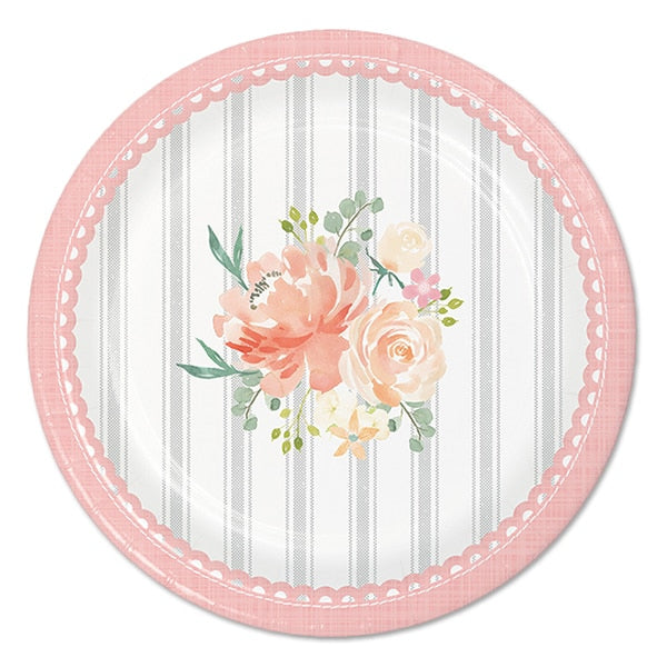 Floral cake outlet plates