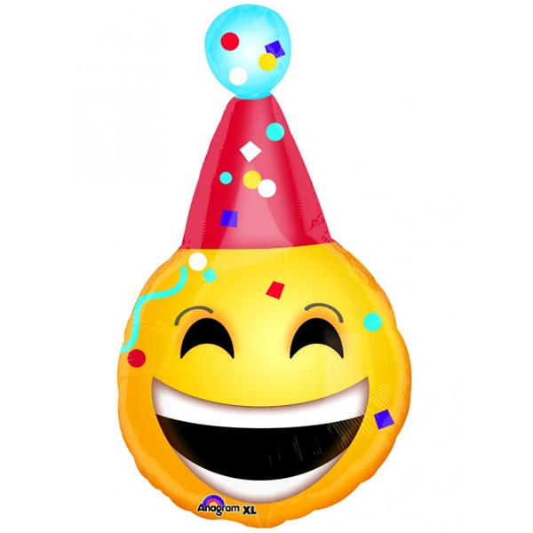 happy birthday smiley face clip art