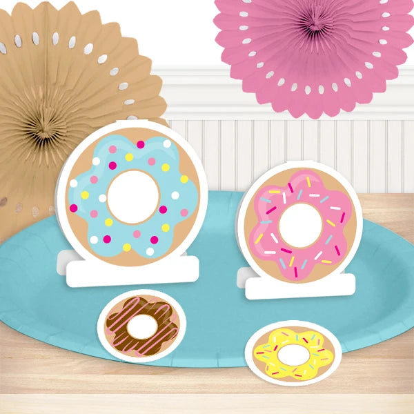 Donut Party Table Decorations by Birthday Direct