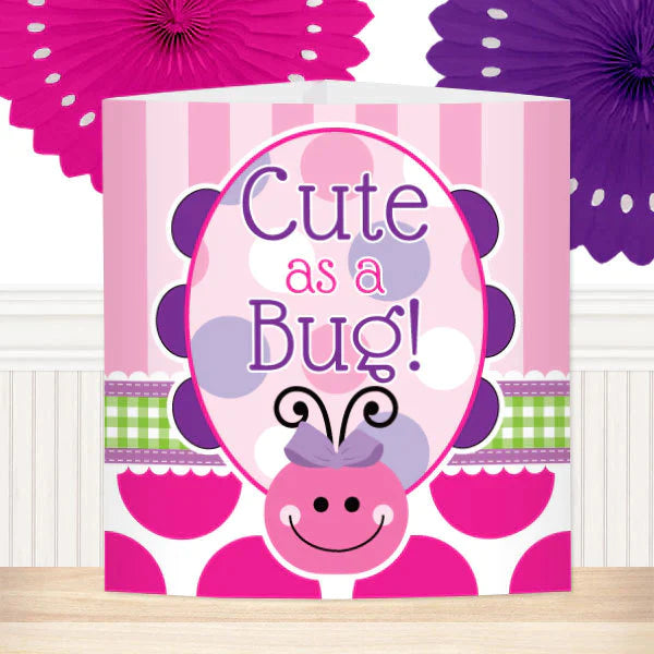 Birthday Direct's Ladybug Pink 1st Birthday Party Centerpiece