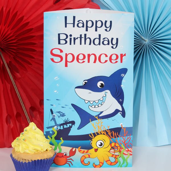 Shark Friends Printable Party Decorations by Birthday Direct