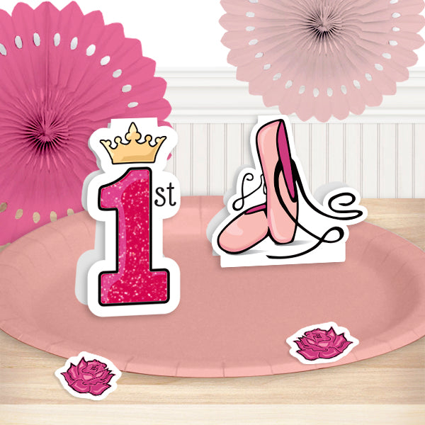 Ballerina 1st Birthday Party Decorations by Birthday Direct