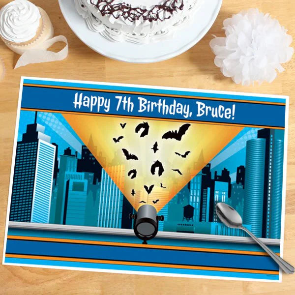 Gothic City Party Placemat by Birthday Direct