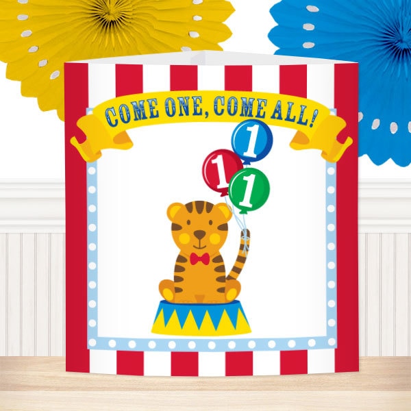 Big Top Circus 1st Birthday Party Decorations by Birthday Direct