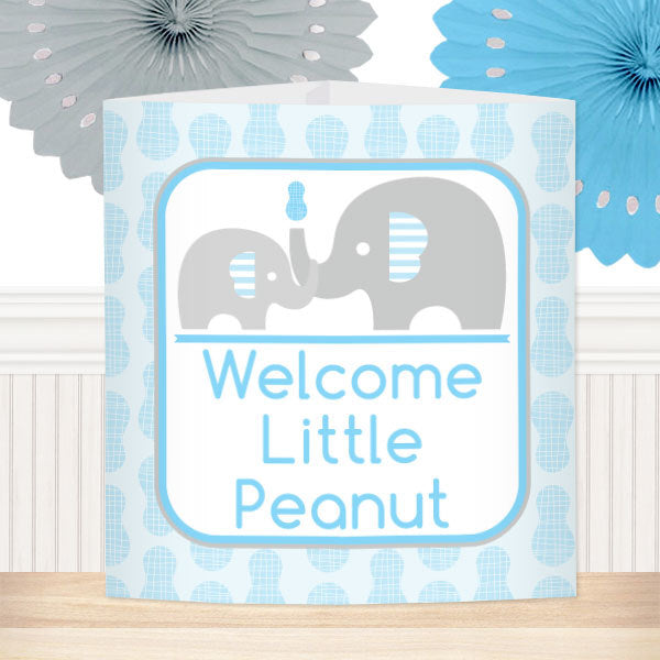 Little Peanut Blue Elephant Baby Shower Centerpiece by Birthday Direct