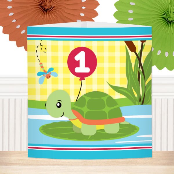 Frog and Turtle 1st Birthday Party Decorations by Birthday Direct