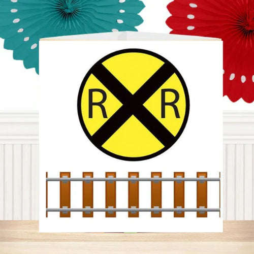 Train Railroad Crossing