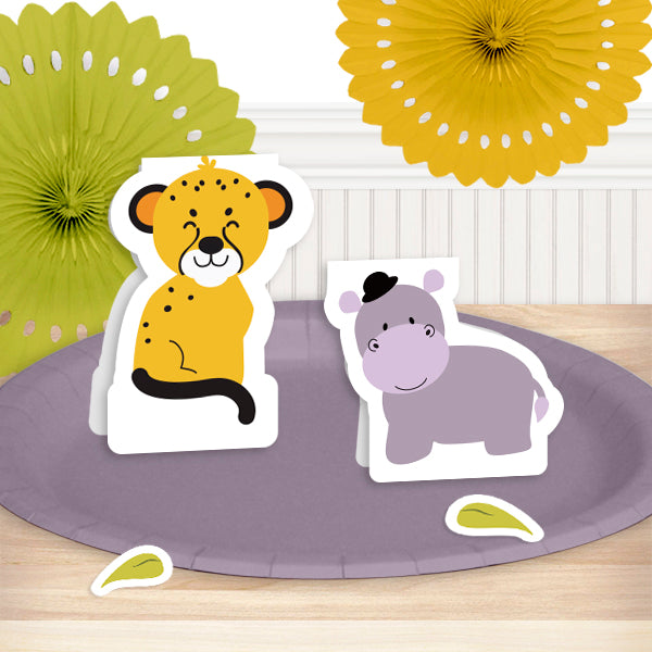 Little Cub and Hippo Party Table Decoration, Printable, Digital Download