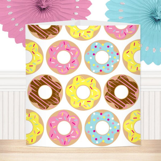 Donut Party Centerpiece, 8.5x11 Printable PDF by Birthday Direct