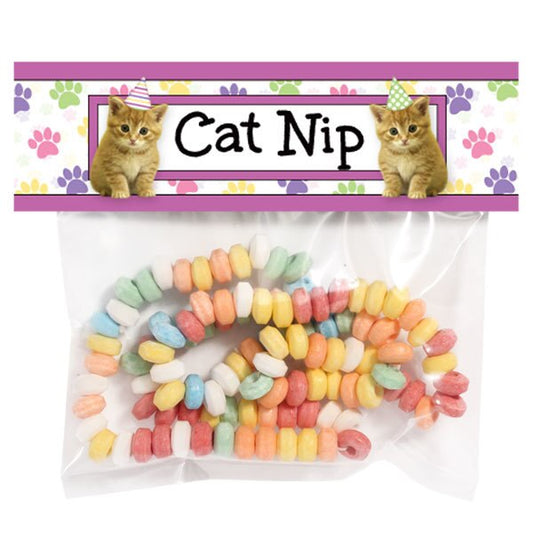 Little Kitten Party Treat Bag Topper, Printable Digital Download by Birthday Direct