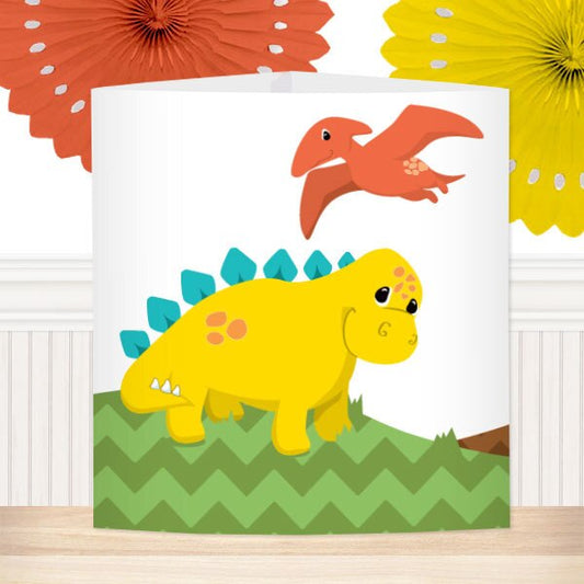 Little Dinosaur Party Centerpiece, 8.5x11 Printable PDF by Birthday Direct