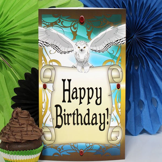 Wizard School Birthday Centerpiece PDF Printable by Birthday Direct