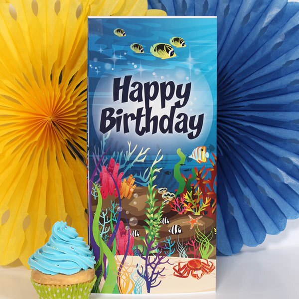 Under the Sea Birthday Centerpiece PDF Printable by Birthday Direct