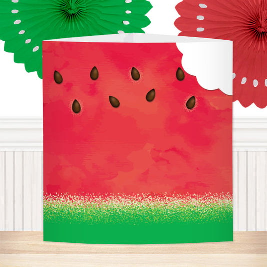 Watermelon Party Centerpiece, 8.5x11 Printable PDF by Birthday Direct