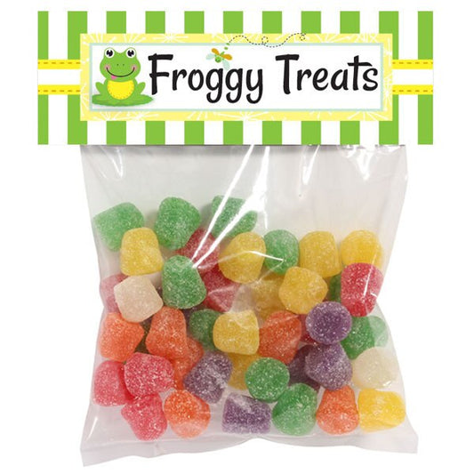 Froggy Frog Party Treat Bag Topper, Printable Digital Download by Birthday Direct