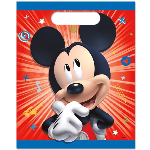 Disney Mickey and Friends Loot Bags, 7 x 9 inch, 8 count – BirthdayDirect