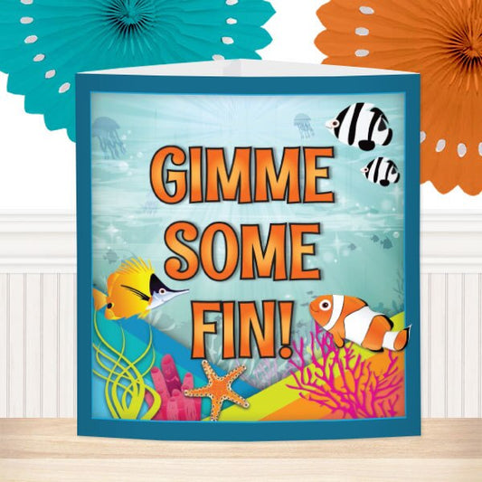 Clown Fish Party Centerpiece, 8.5x11 Printable PDF by Birthday Direct