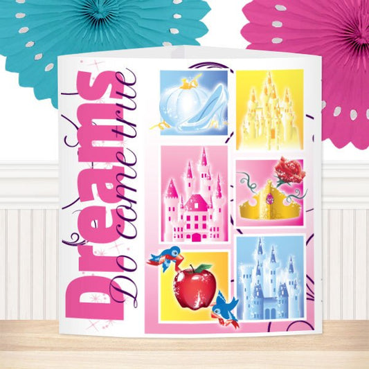 Princess Castle Party Centerpiece, 8.5x11 Printable PDF by Birthday Direct