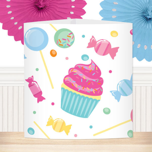 Candy Party Centerpiece, 8.5x11 Printable PDF by Birthday Direct