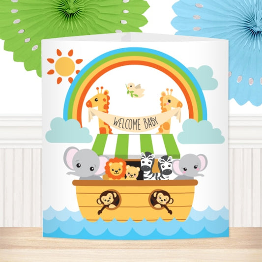 Noah's Ark Baby Shower Centerpiece, 8.5x11 Printable PDF by Birthday Direct