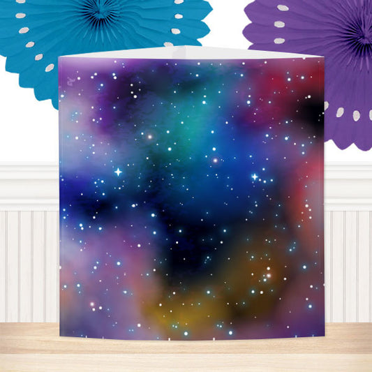 Galaxy Party Centerpiece, 8.5x11 Printable PDF by Birthday Direct