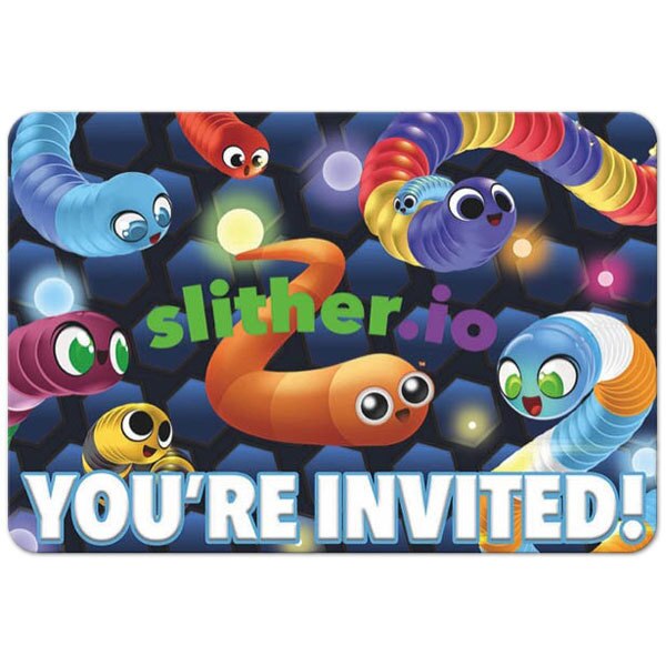 slither.io Greeting Card for Sale by Finley055