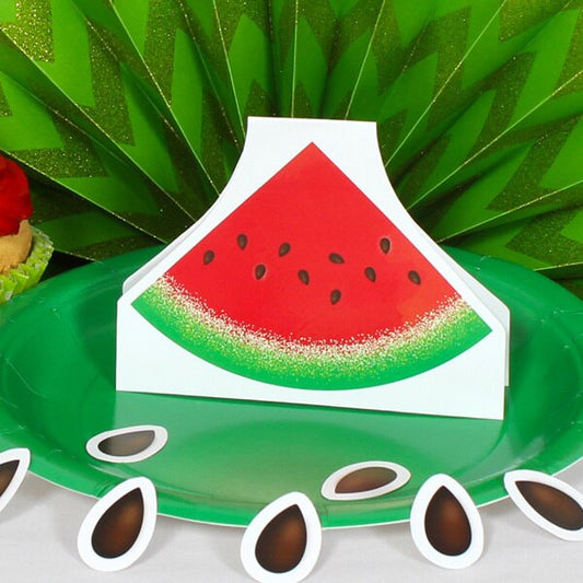 Watermelon Party Table Decoration, Printable, Digital Download by Birthday Direct